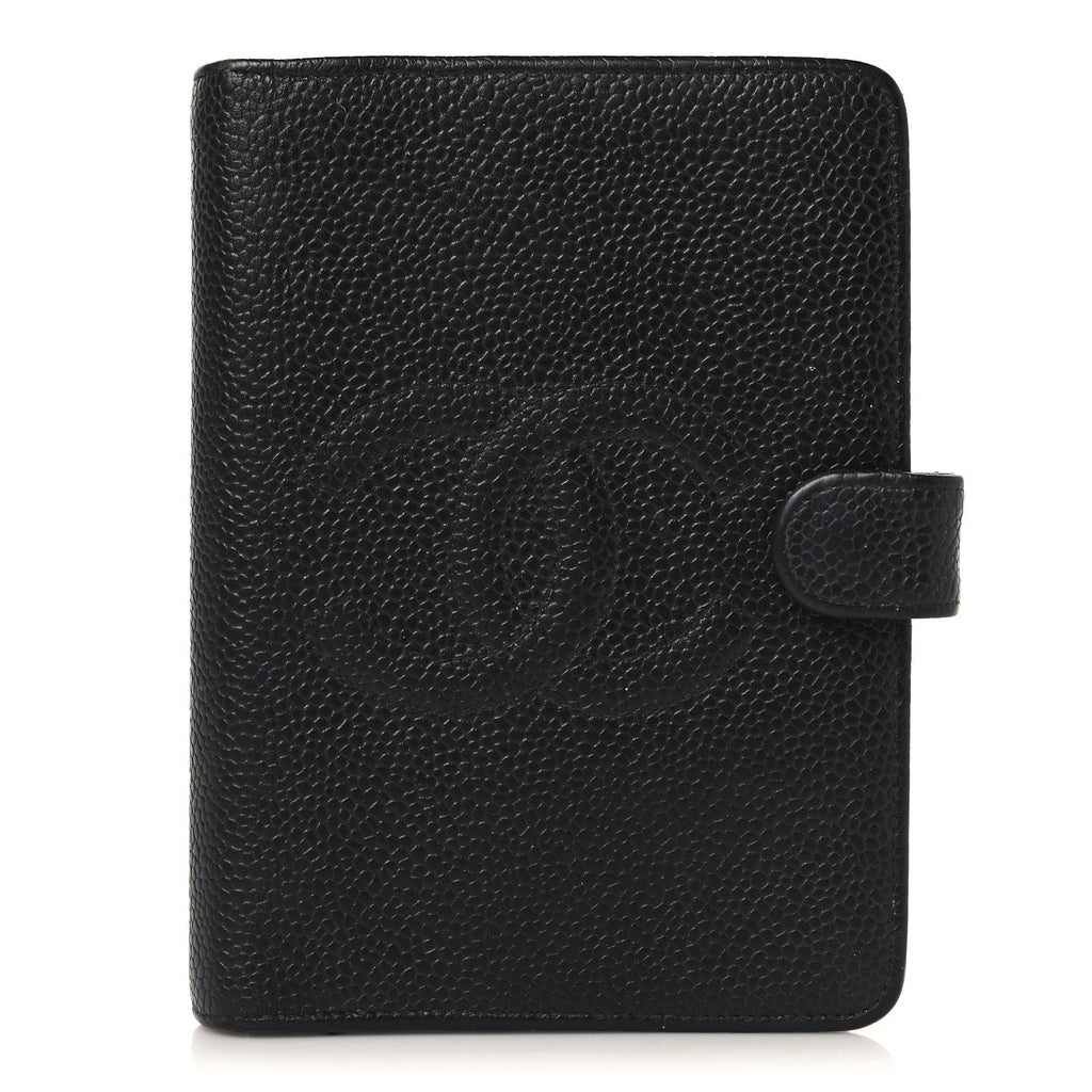 Caviar Timeless CC Ring Agenda Planner Black
