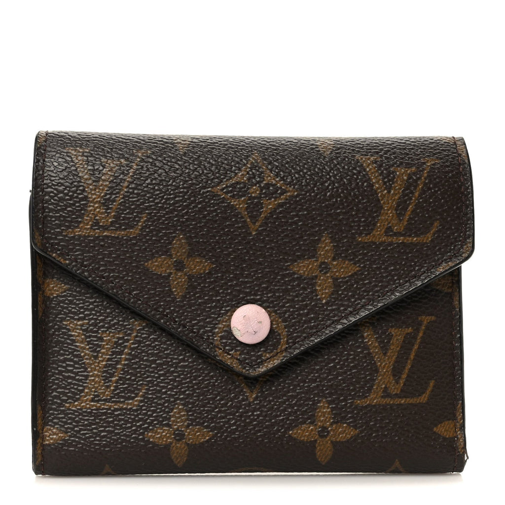 Louis Vuitton Monogram Victorine Wallet Rose Ballerine