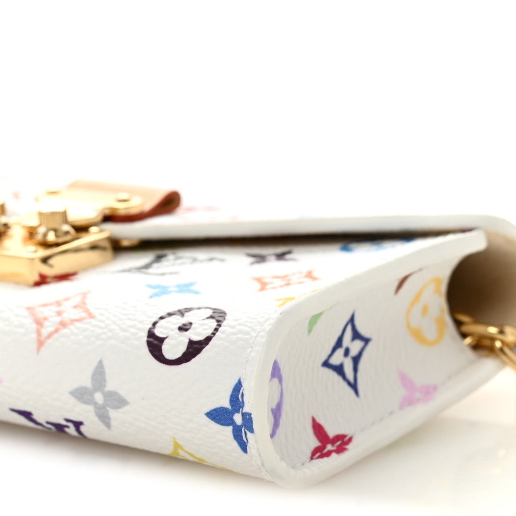 Louis Vuitton LV X TM Monogram Multicolor Pouch Metis Belt White