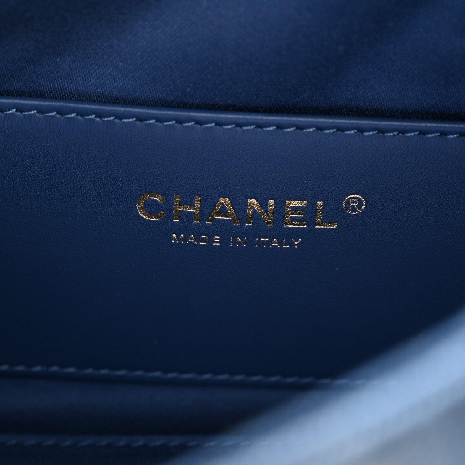 Chanel Washed Denim Quilted Mini Chanel 25 Handbag Blue