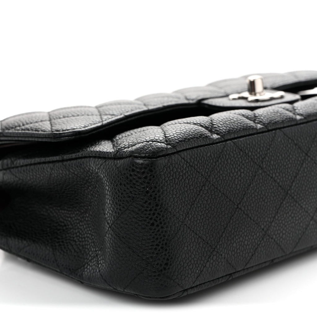 Chanel Caviar Quilted Medium Double Flap Black