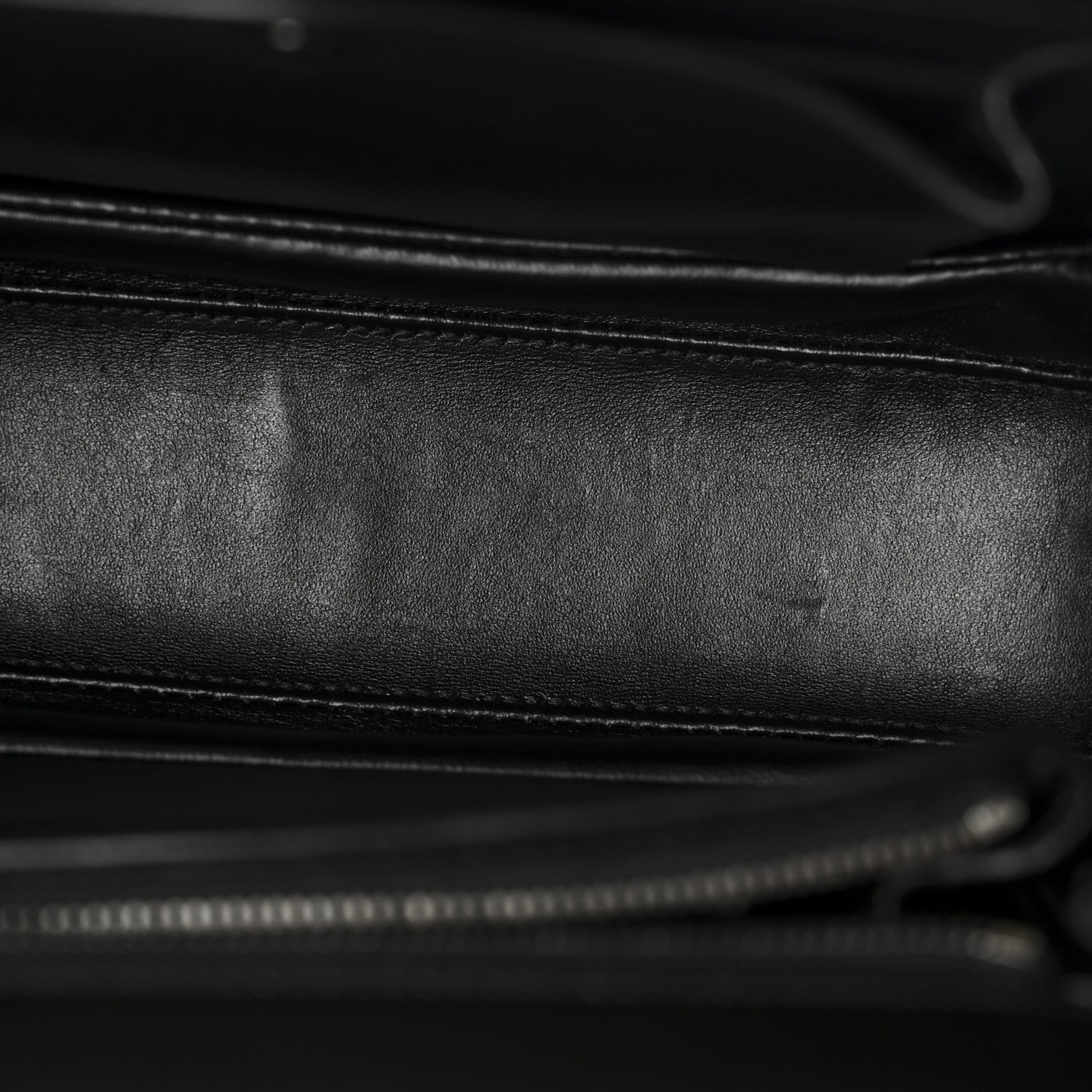 Gucci Boarded Dyana Lux Calfskin Web Monochrome Medium Bamboo 1947 Top Handle Bag Black
