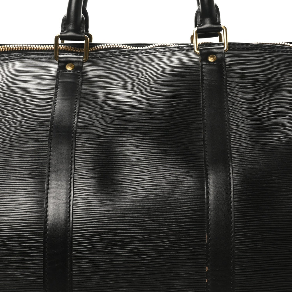 Louis Vuitton Epi Keepall 55 Black