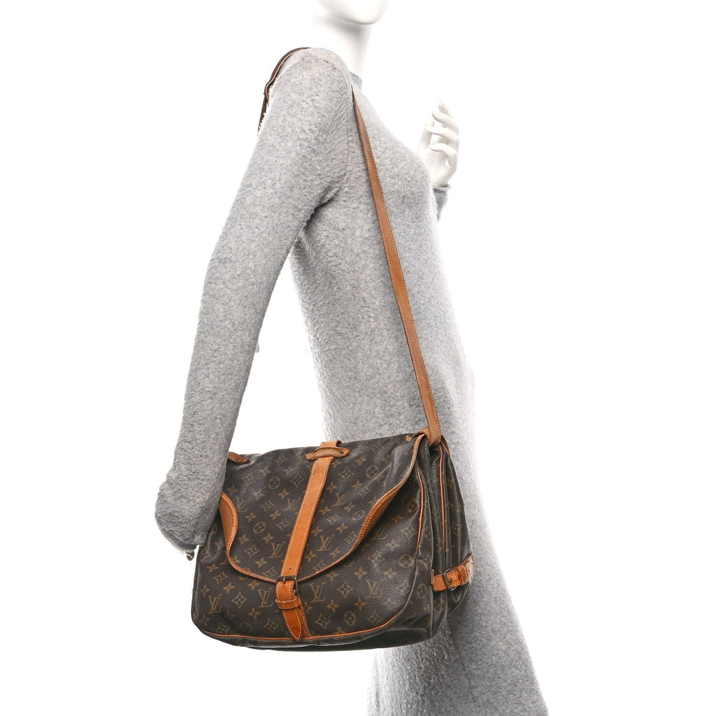 Louis Vuitton Monogram Saumur 35