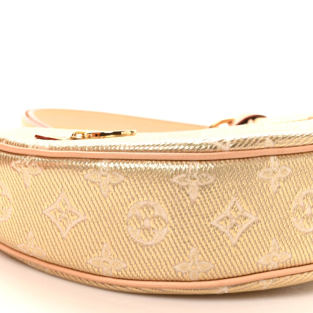 Louis Vuitton Monogram Jacquard Loop Gold