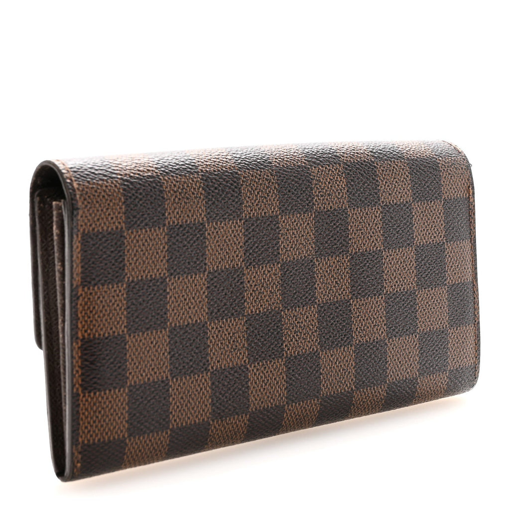 Louis Vuitton Damier Ebene Sarah Wallet