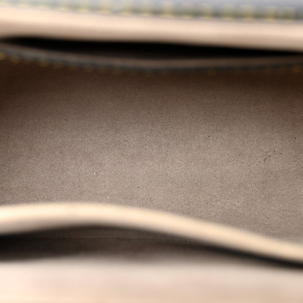 Louis Vuitton Epi Studded Twist Shoulder Bag MM Denim Light