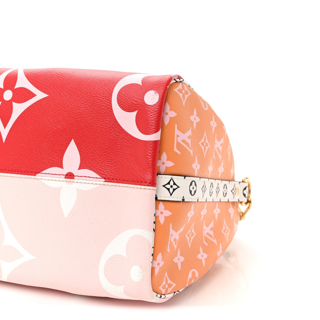 Louis Vuitton Monogram Giant Speedy Bandouliere 30 Rouge