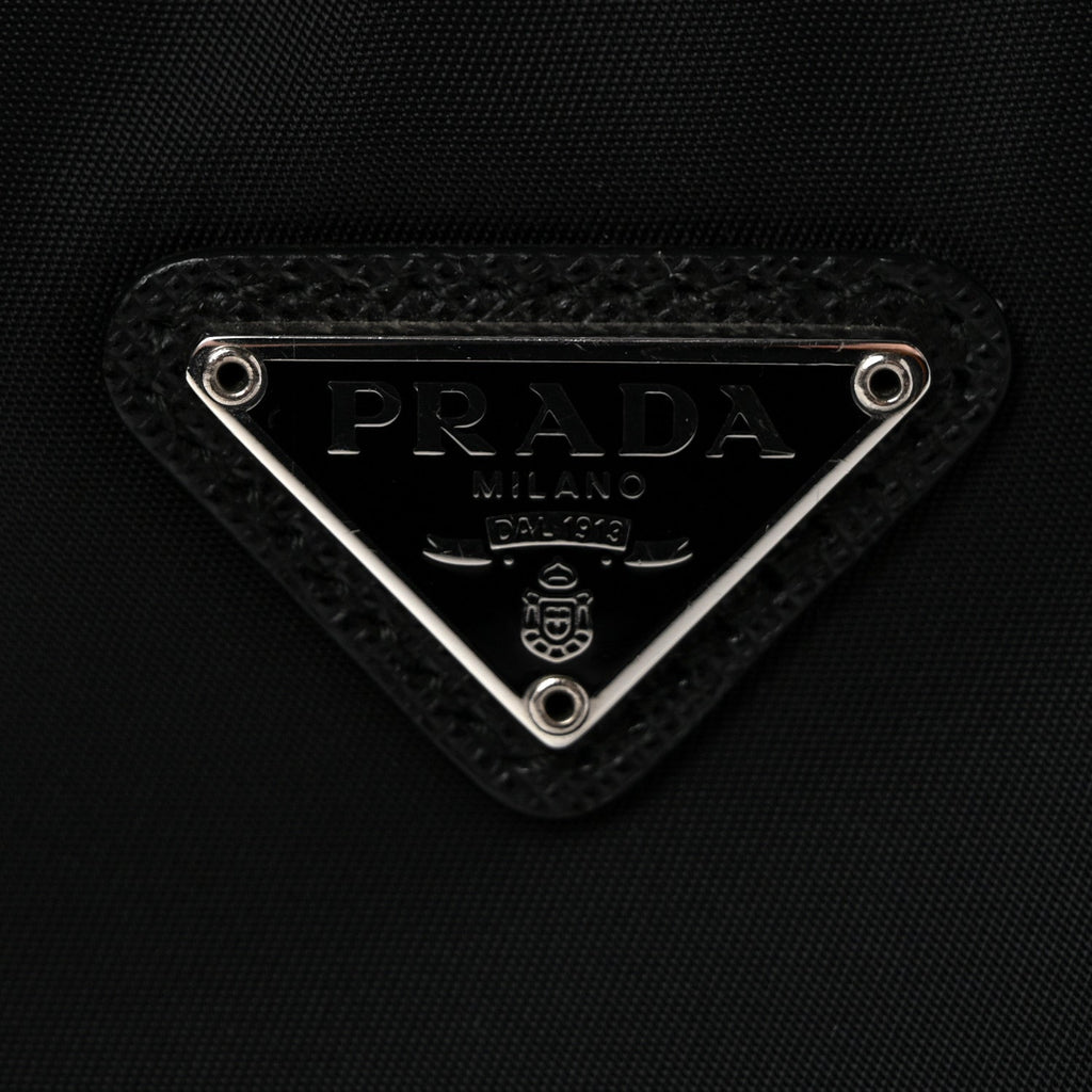 Prada Tessuto Nylon Mini Re-Edition 2000 Bag Black