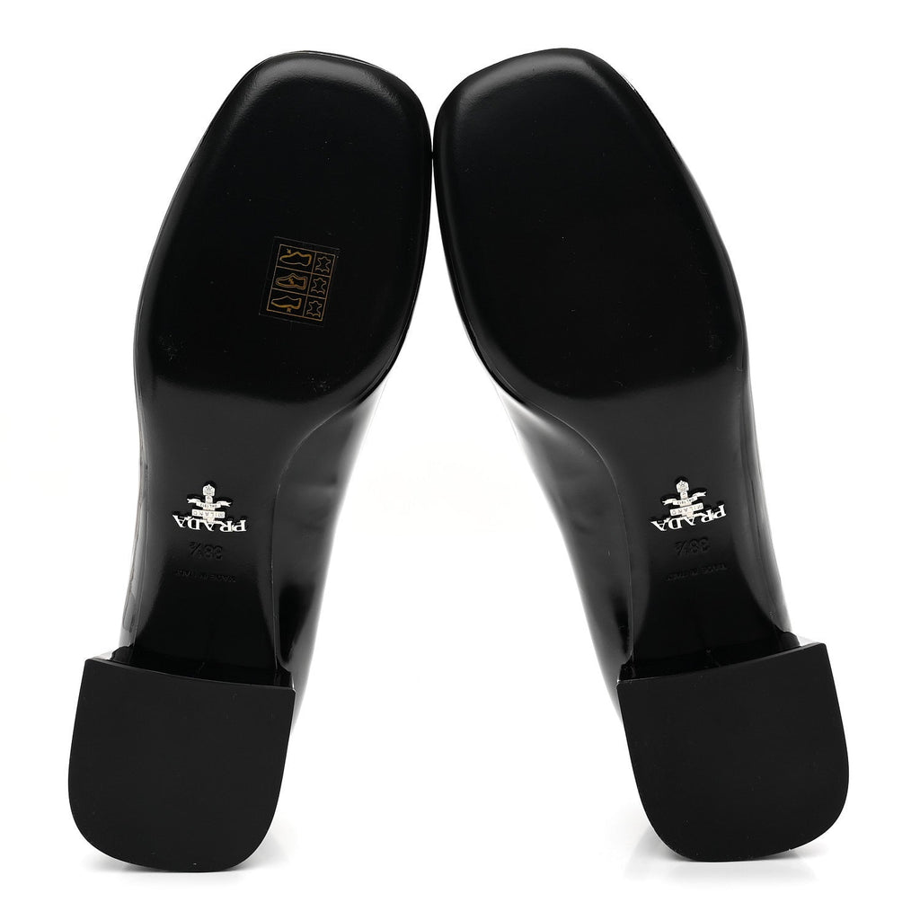 Prada Patent Mary Jane 45mm Pumps 38.5 Black