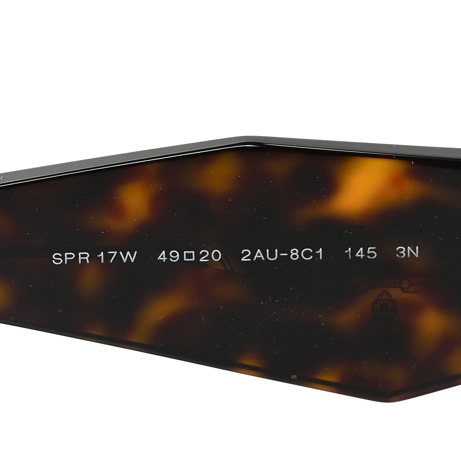 Prada Acetate Symbole Sunglasses SPR 17W Havana