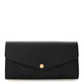 Louis Vuitton Empreinte Sarah Wallet NM Black