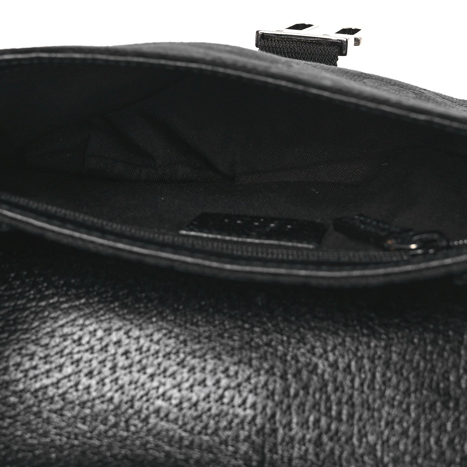 Gucci GG Monogram Web Buckle Belt Bag Black