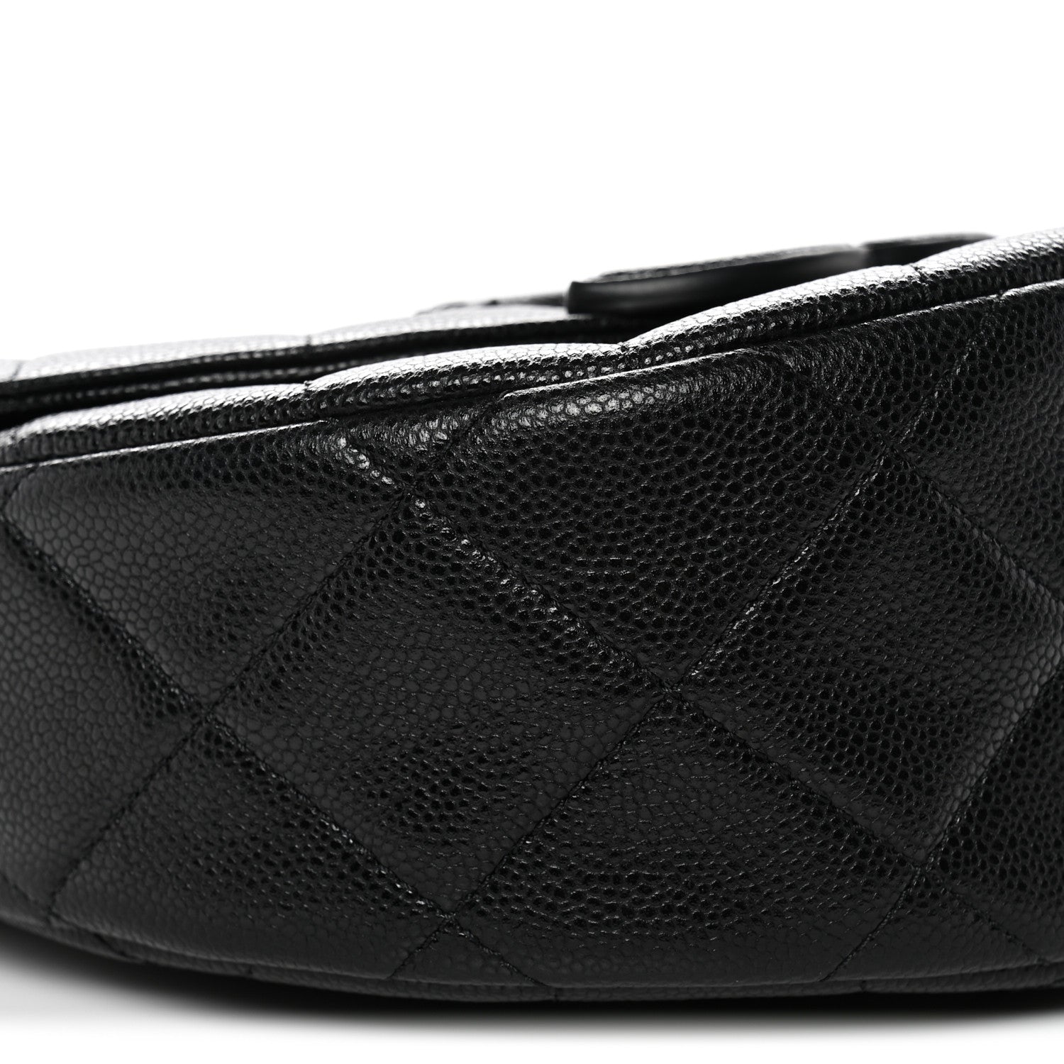 Chanel Caviar Quilted Small Messenger Flap Black