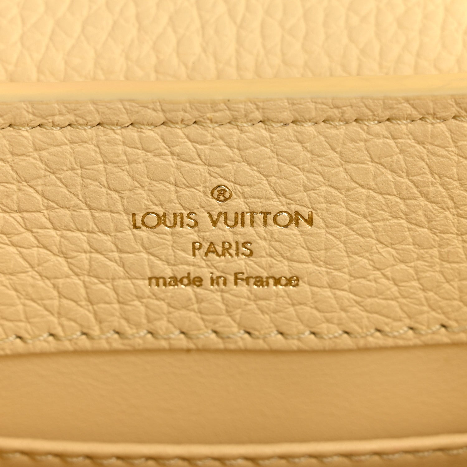 Louis Vuitton Taurillon Snakeskin Mini Capucines Banane