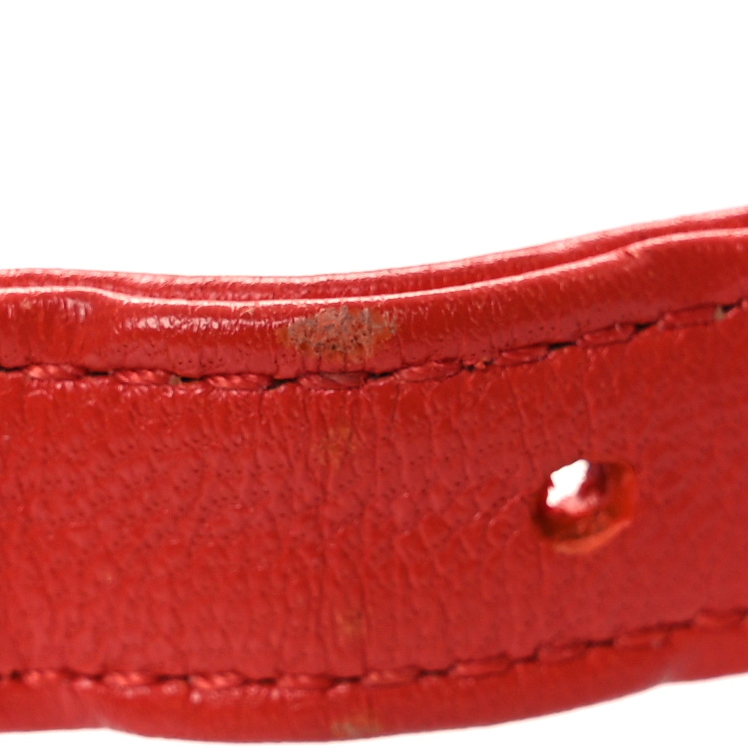 Chanel Lambskin Quilted Chanel 19 Waist Bag Red