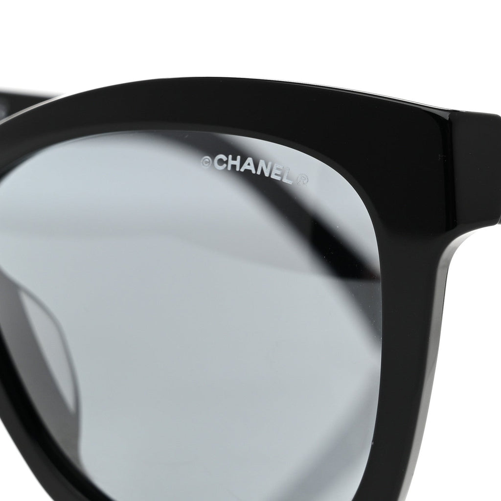 Acetate CC Butterfly Signature Sunglasses 5313-A Black