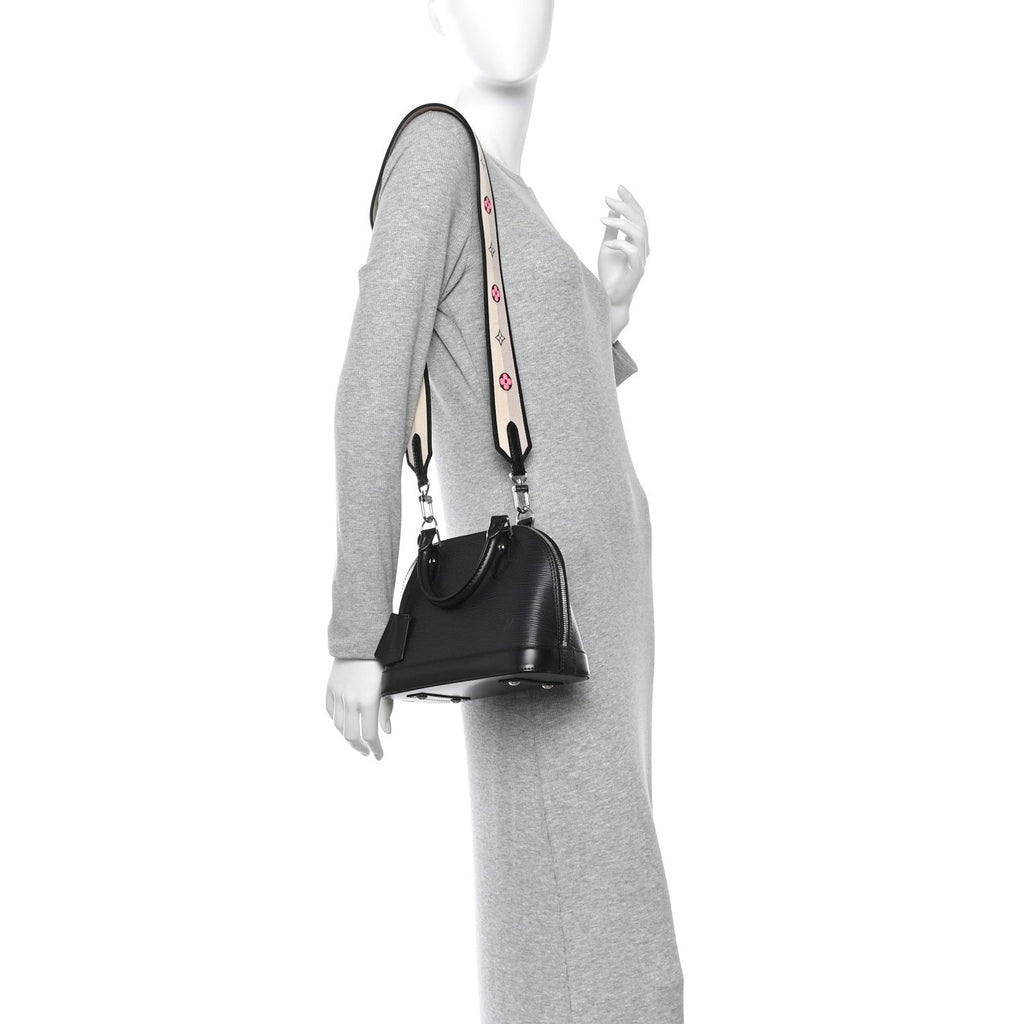 Louis Vuitton Epi Jacquard Alma BB Black