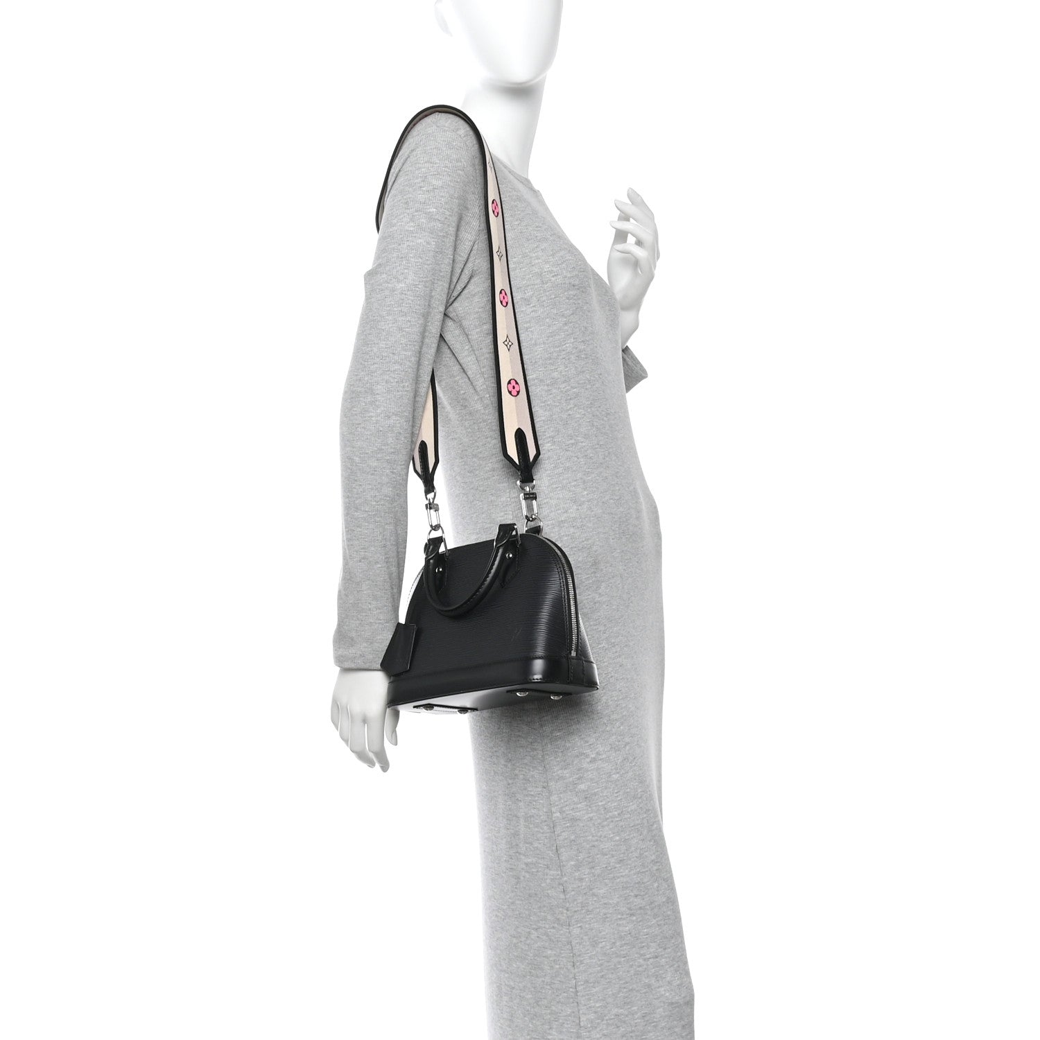 Louis Vuitton Epi Jacquard Alma BB Black