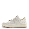 Calfskin CC Womens Sneakers 38 White