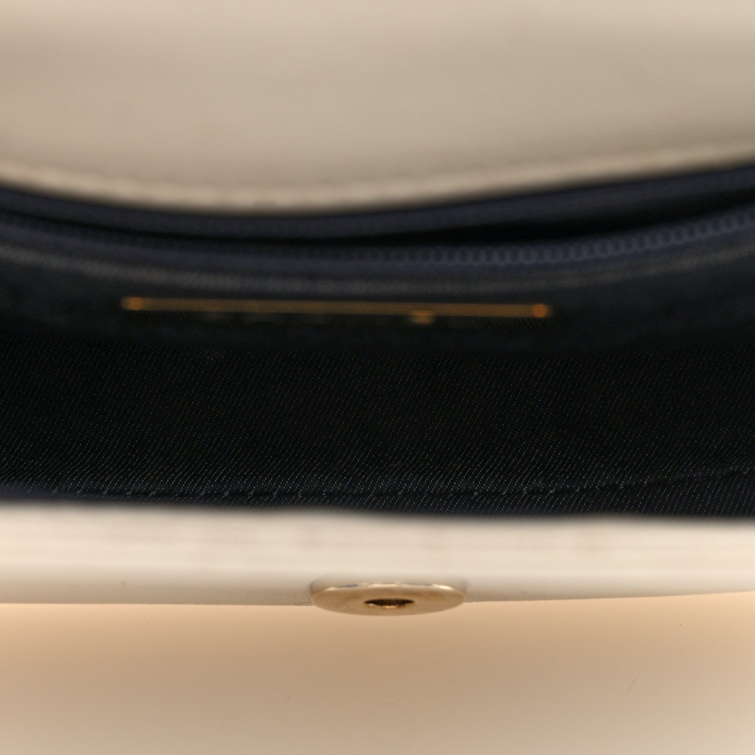 Chanel Lambskin CC Mania Flap Bag White