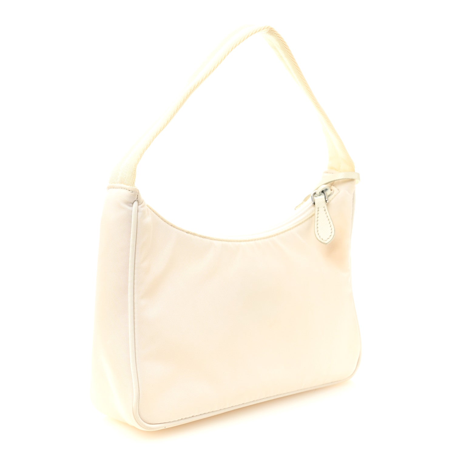 Prada Tessuto Nylon Mini Re-Edition 2000 Bag White
