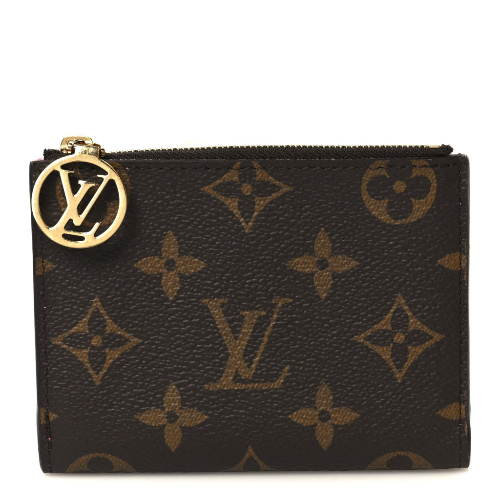 Louis Vuitton Monogram Lisa Wallet Rose Lollipop