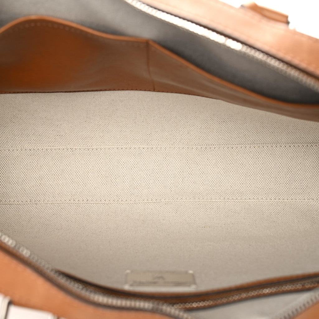 Louis Vuitton Cuir Millesime Porte-Documents Voyage PM Tan