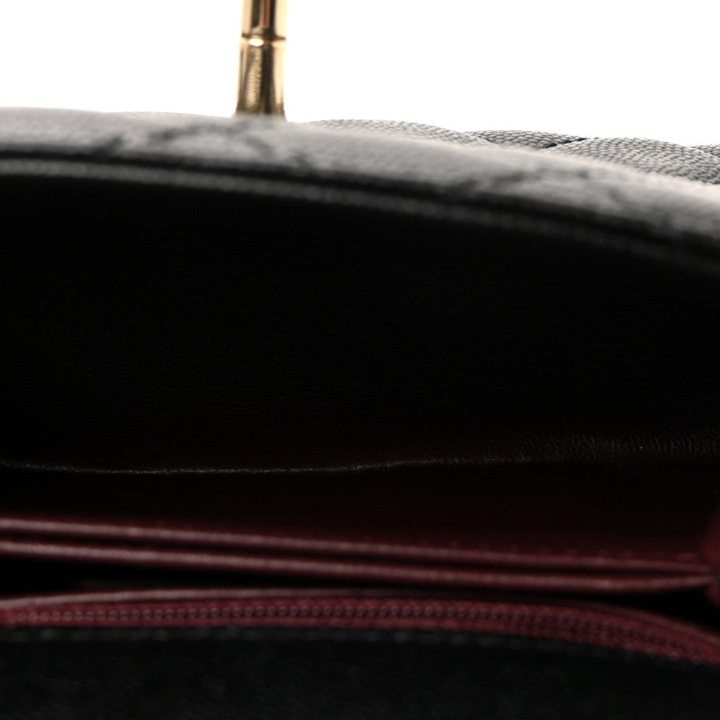 Chanel Caviar Quilted Extra Mini Coco Handle Flap Black