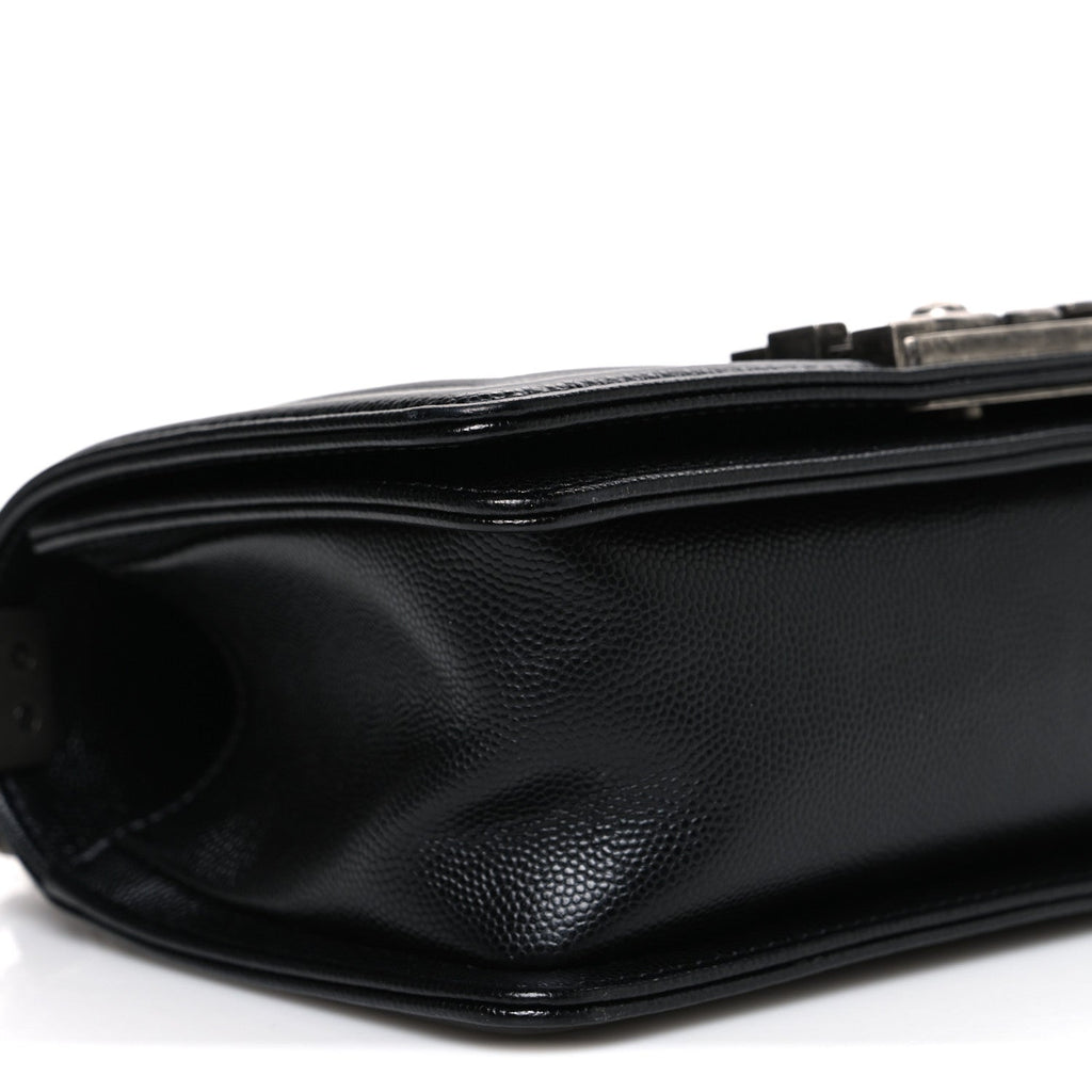 Chanel Caviar Quilted Small Boy Flap Black