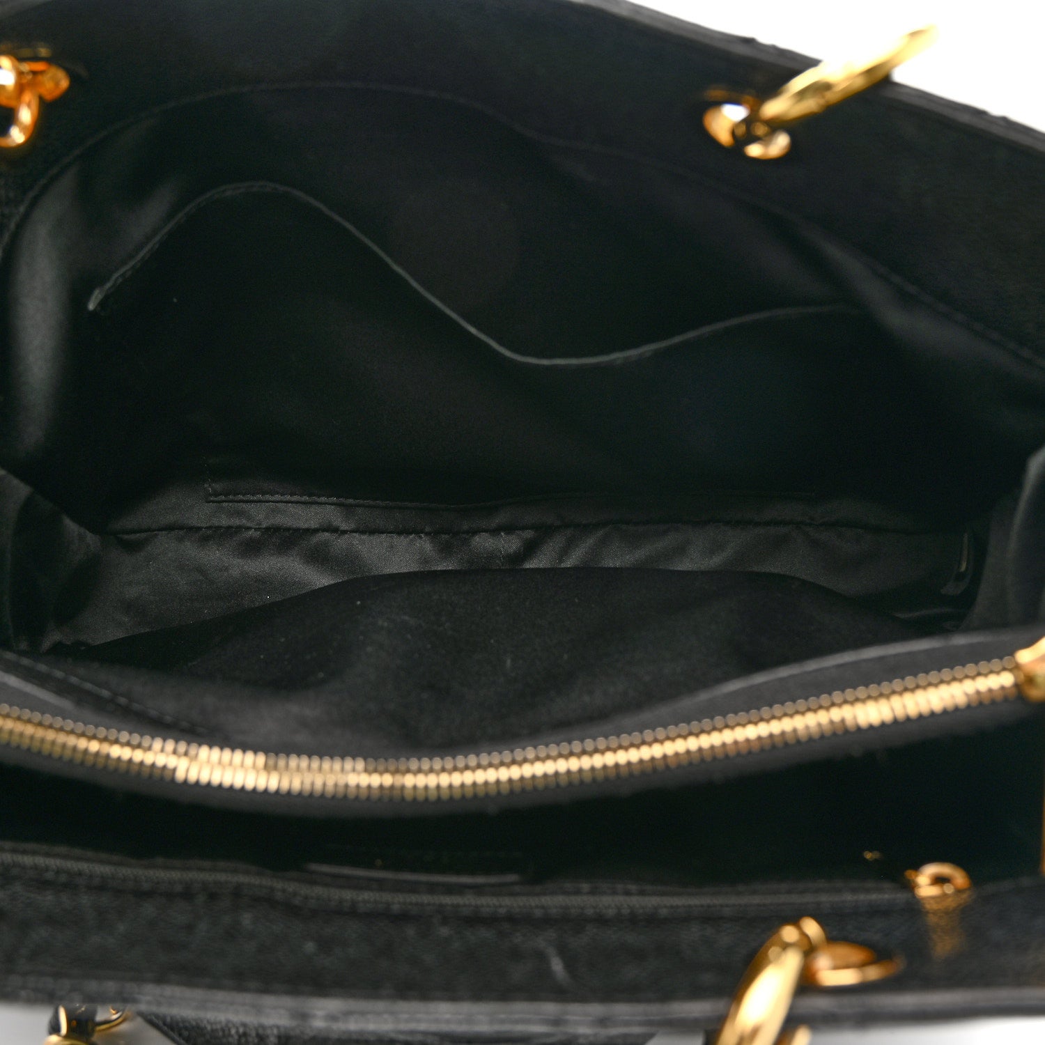 Chanel Caviar Quilted Grand Shopping Tote GST Black