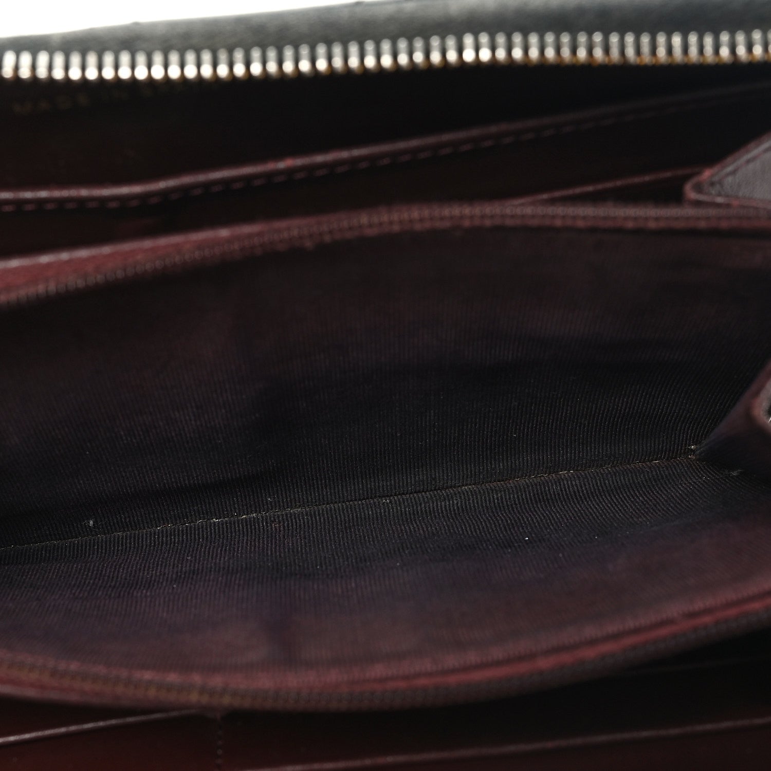 Caviar Quilted Large Gusset Zip Around Wallet Black