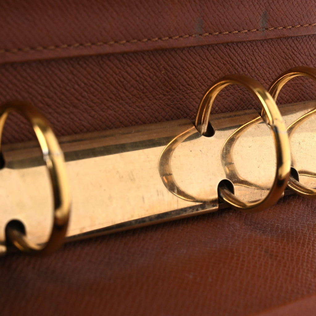 Louis Vuitton Monogram Medium Ring Agenda Cover