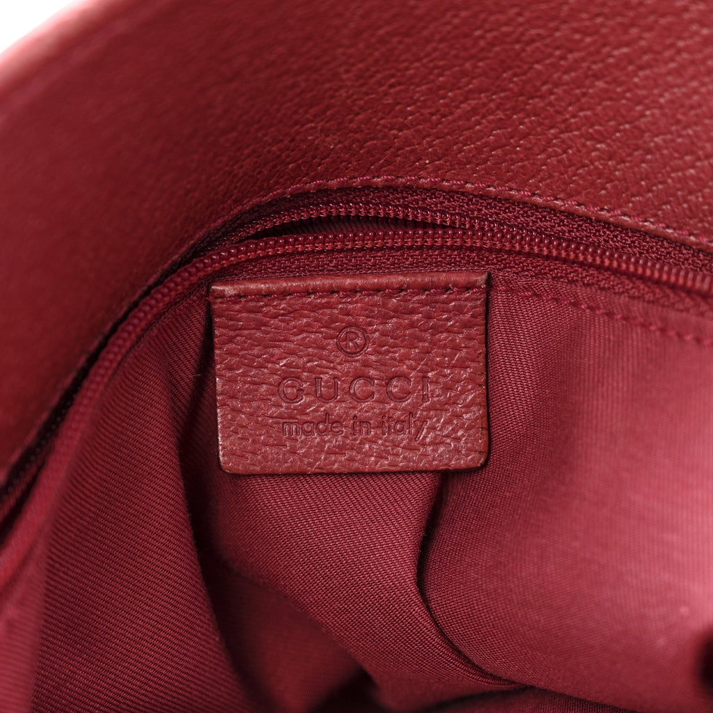 Gucci Monogram Large Eclipse Tote Red