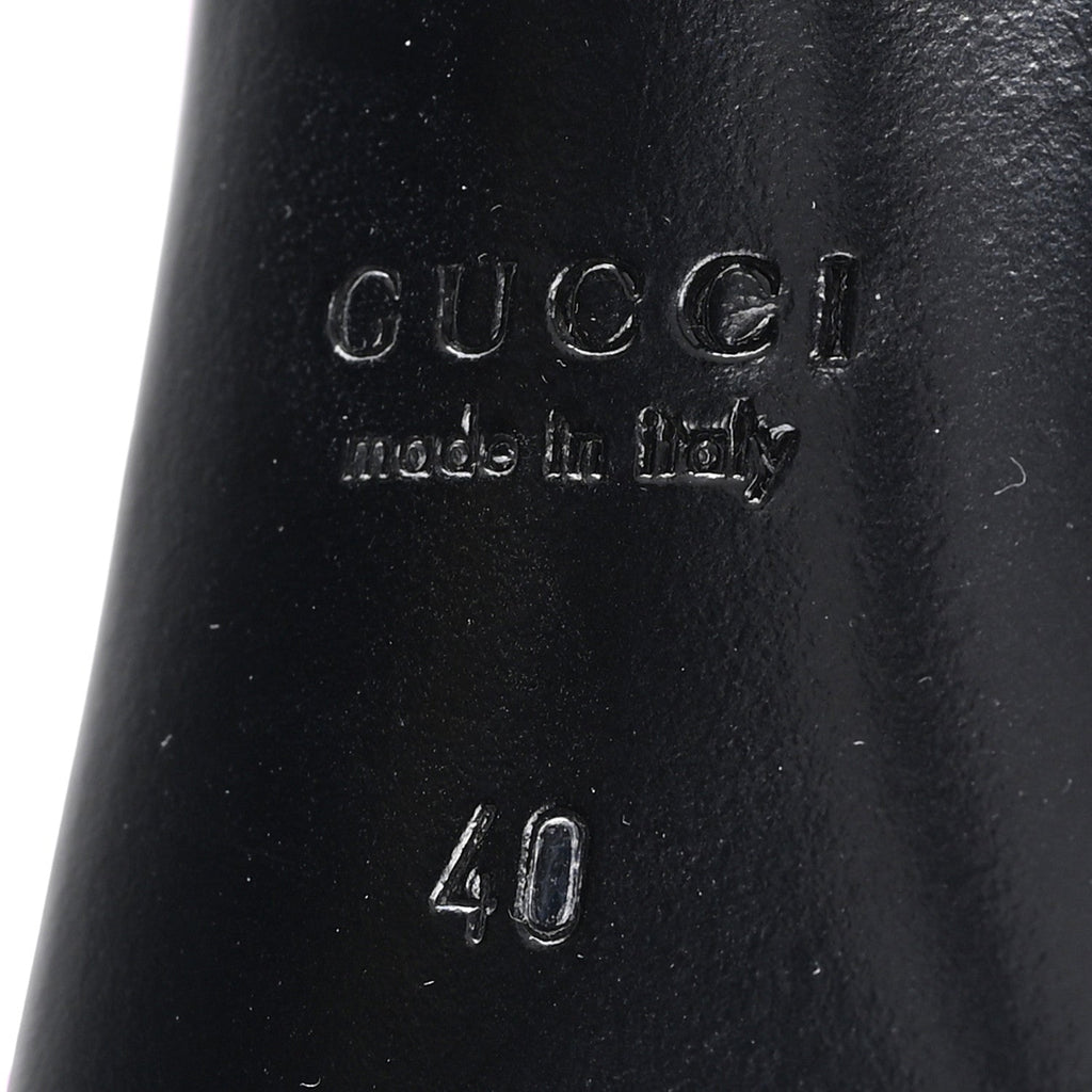 Gucci Vernice Crystal Nappa Charlotte Signoria 105 Slingback Pumps 40 Libre Pink