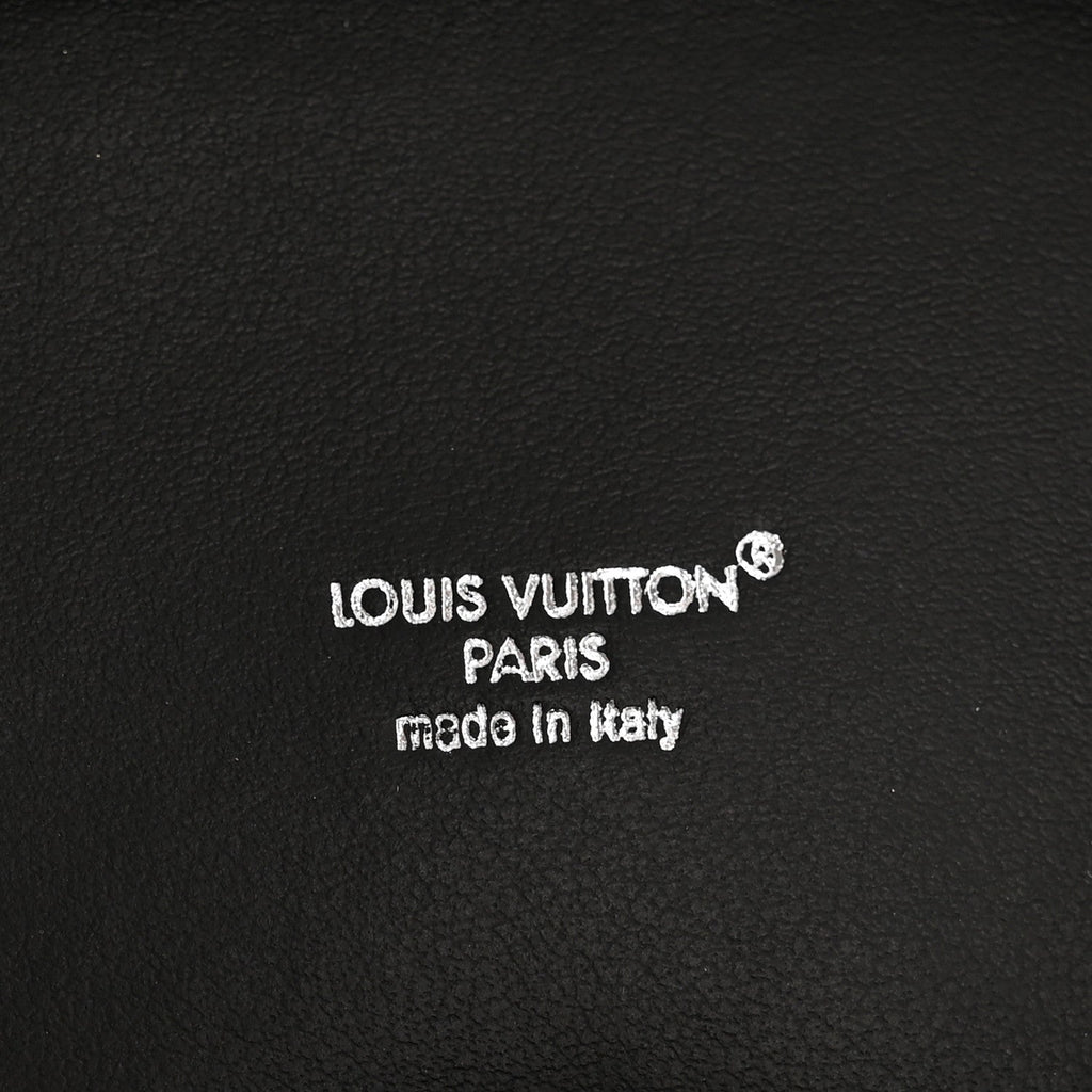 Louis Vuitton Monogram Dog Bag Bag Charm Key Holder Black