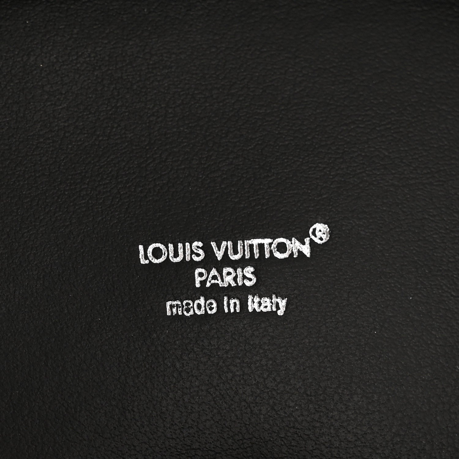 Louis Vuitton Monogram Dog Bag Bag Charm Key Holder Black