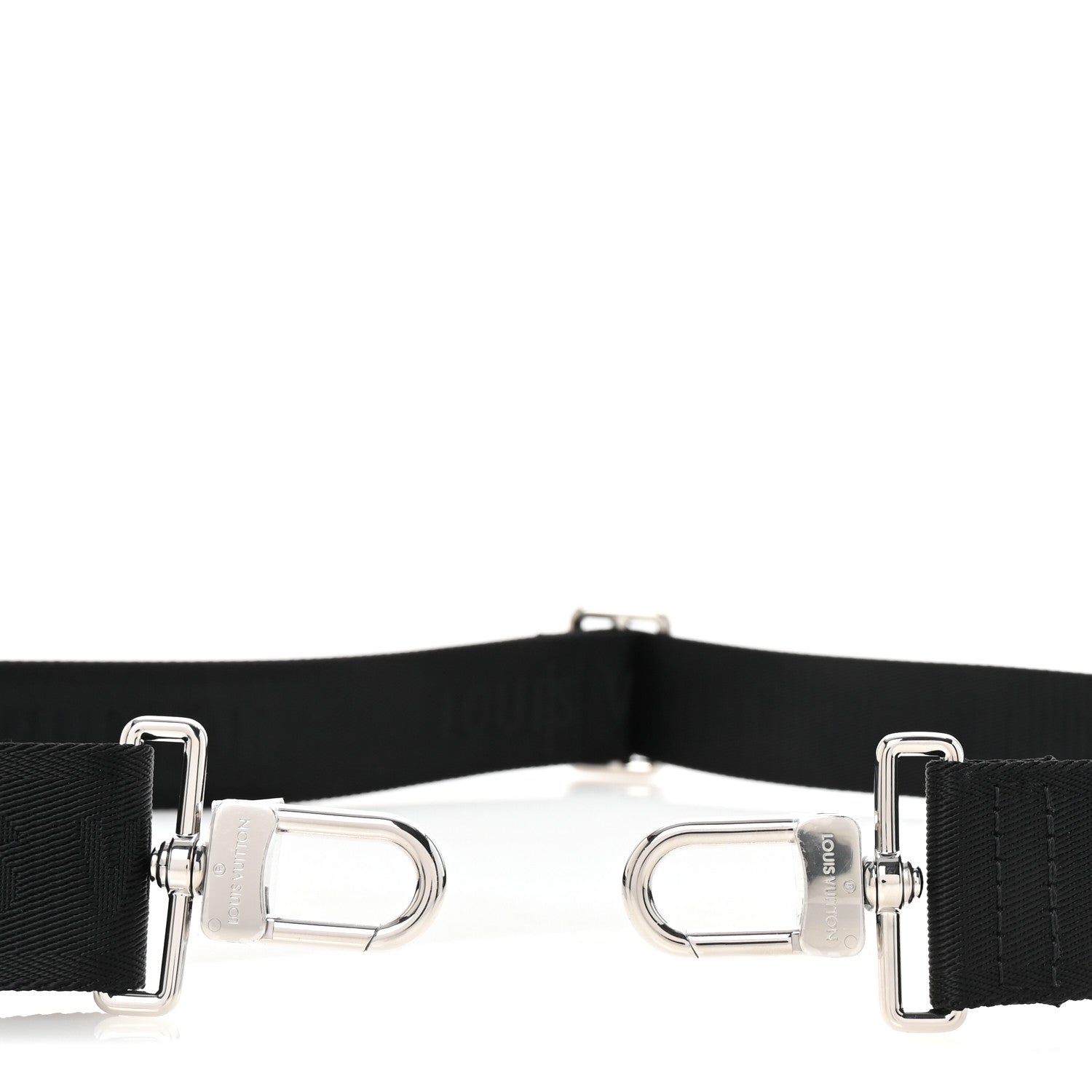 Louis Vuitton Nylon Alpha Messenger Strap Black Sky Blue