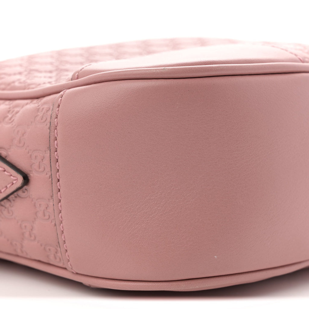 Gucci Soft Microguccissima Mini Bree Messenger Bag Soft Pink