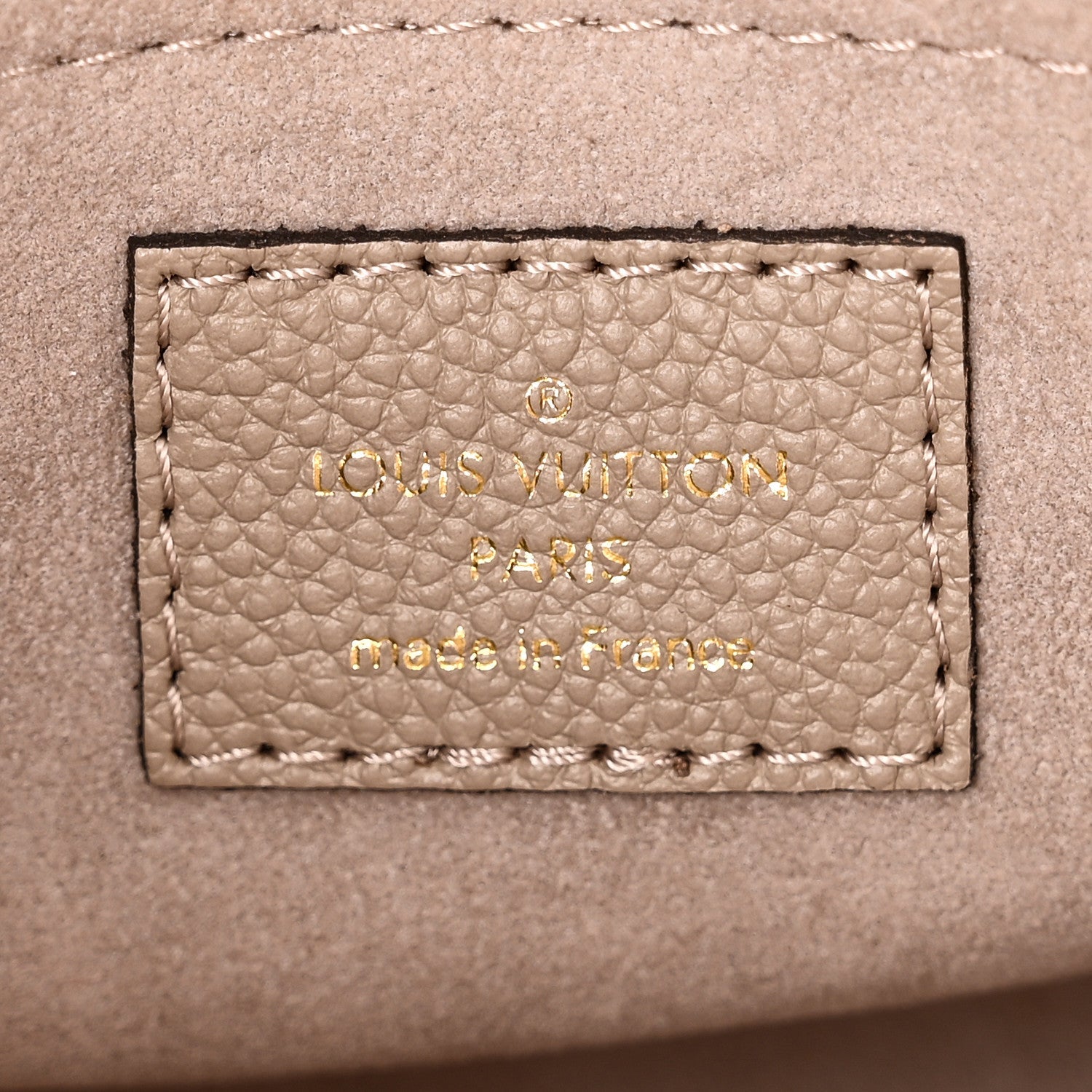 Louis Vuitton Empreinte OnTheGo East West Dove Cream