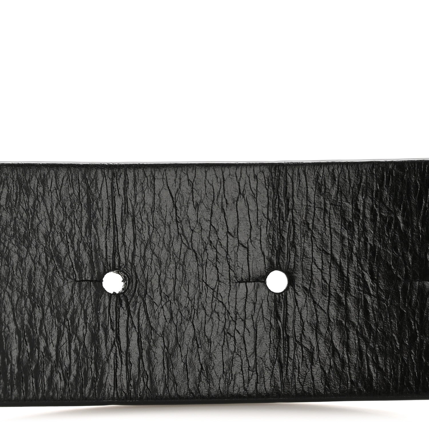 Calfskin CC Reversible Belt 85 White Black