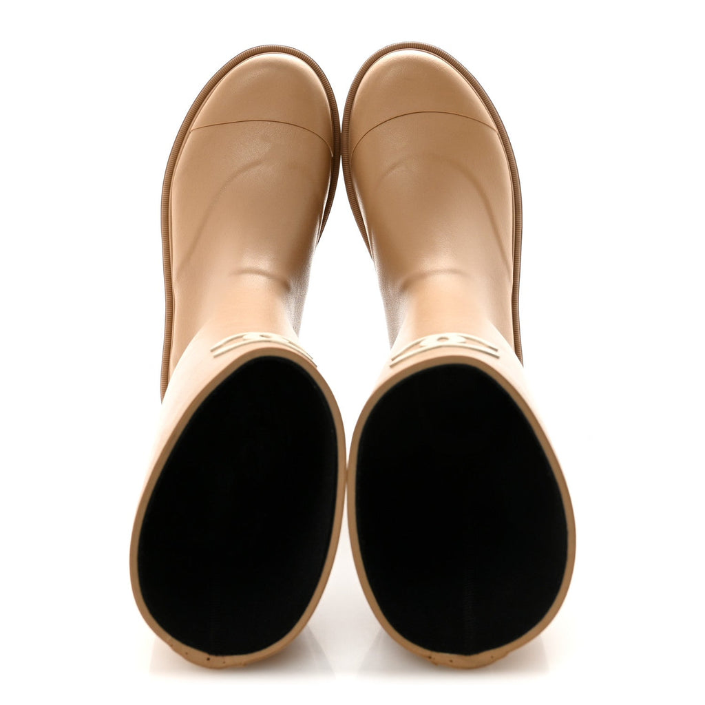 Caoutchouk CC High Boots 37 Beige