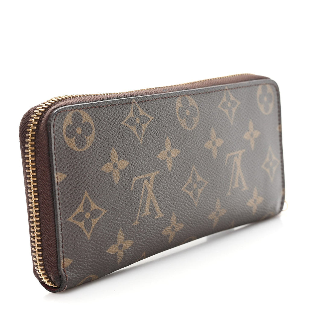 Louis Vuitton Monogram Clemence Wallet Fuchsia