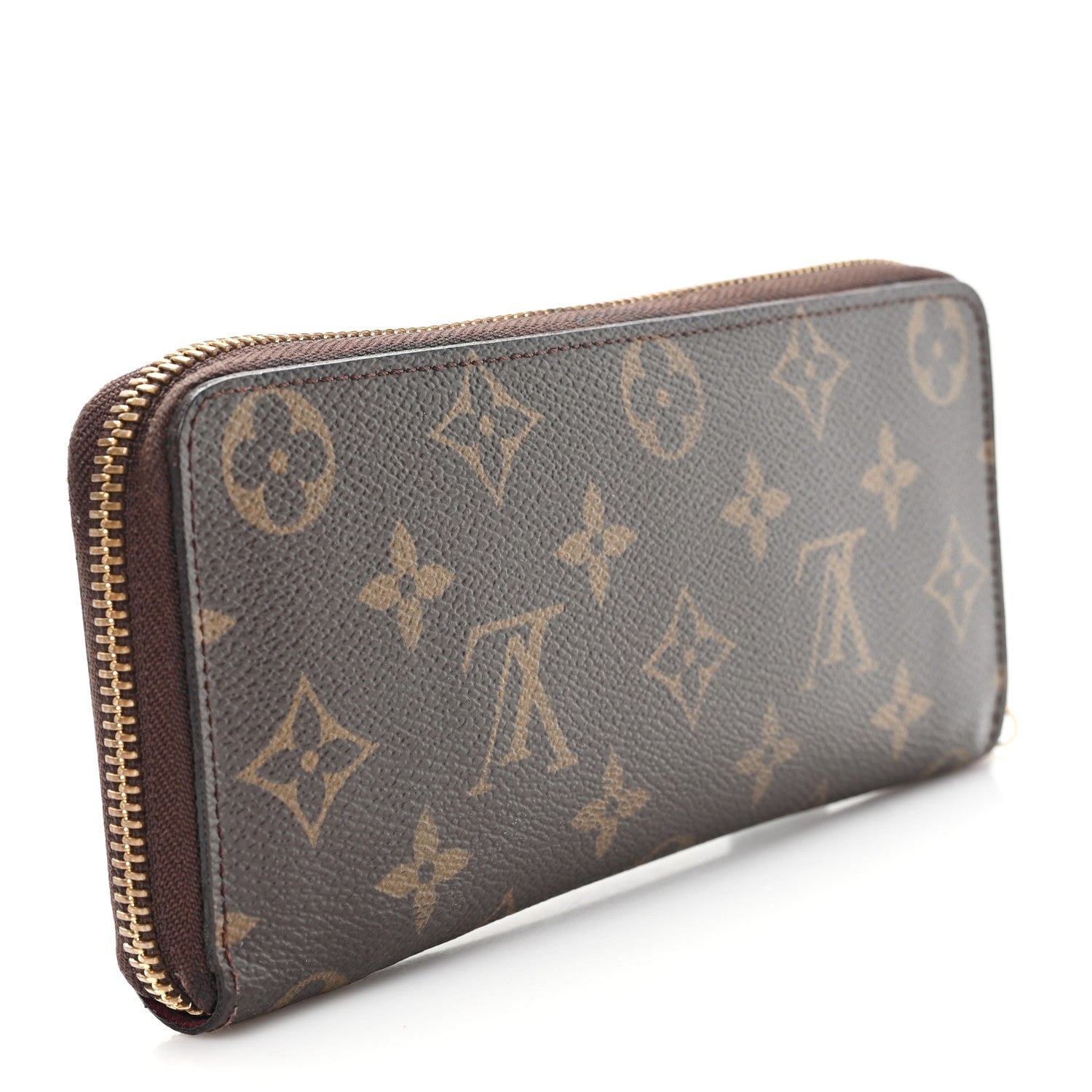 Louis Vuitton Monogram Clemence Wallet Fuchsia