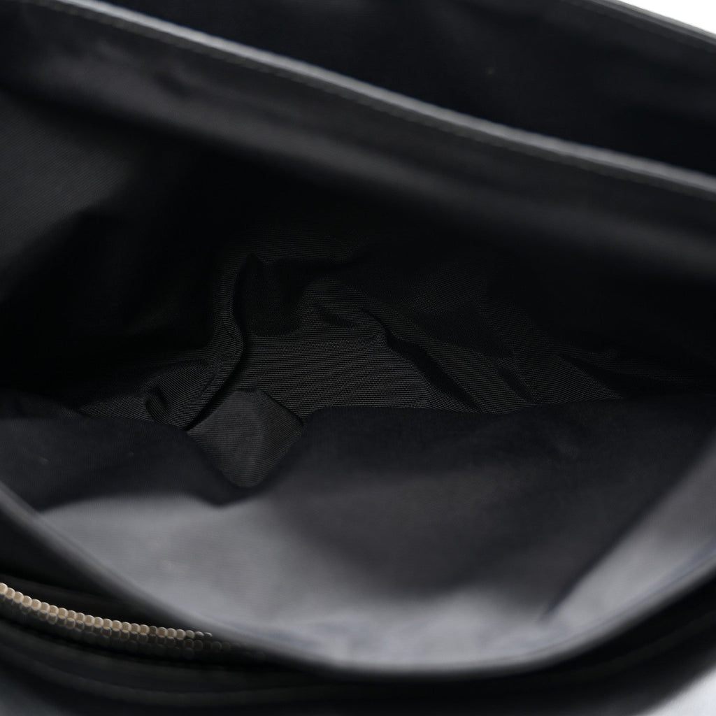 Christian Dior Patent Cannage New Lock Flap Black