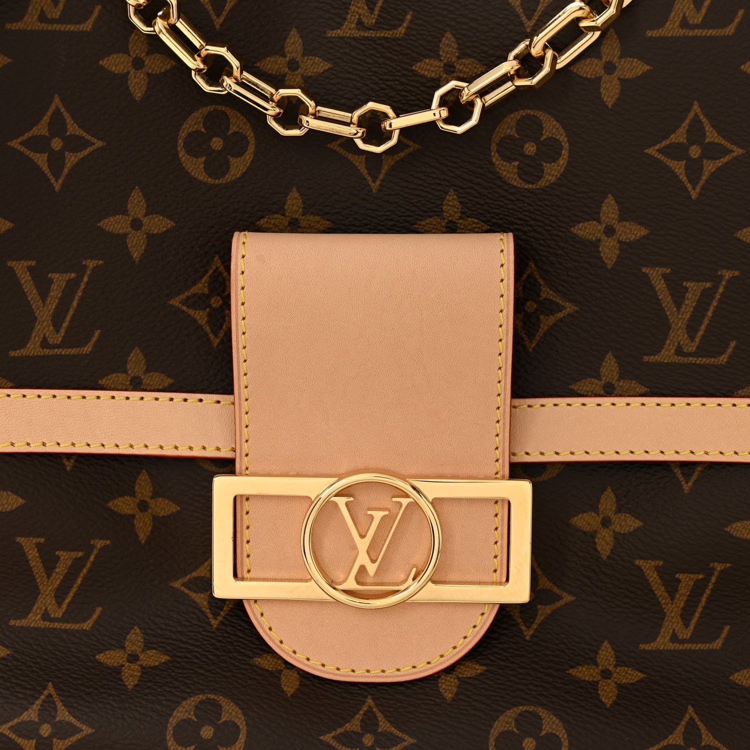Louis Vuitton Monogram Dauphine Soft GM
