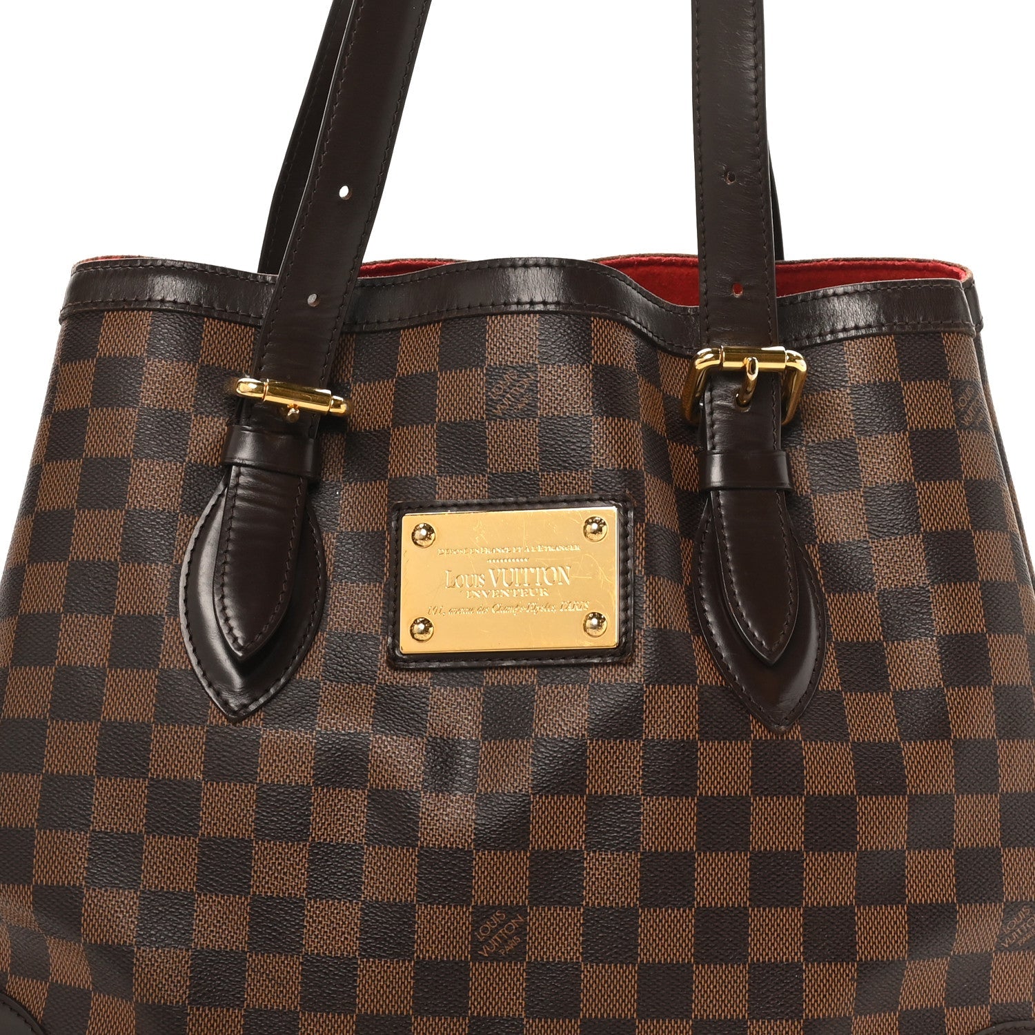 Louis Vuitton Damier Ebene Hampstead MM