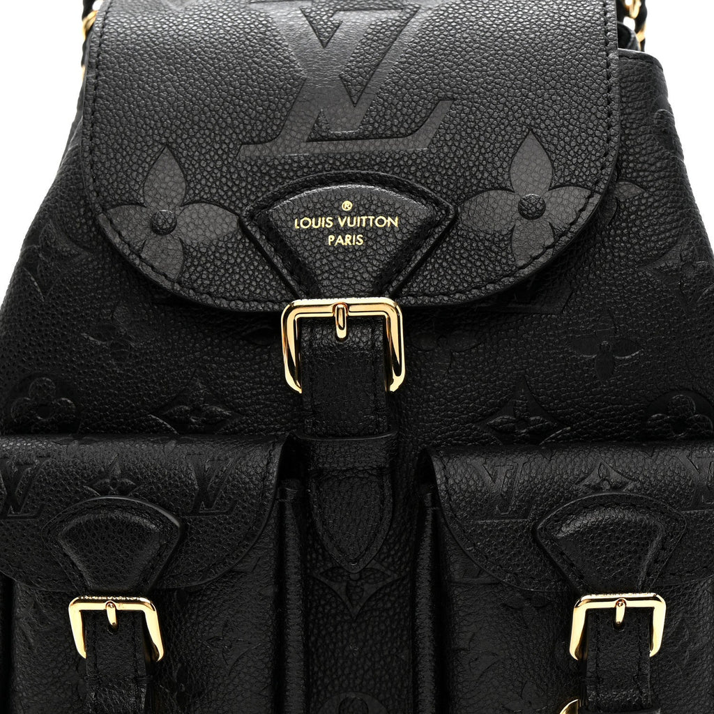Louis Vuitton Empreinte Monogram Backup Backpack Black