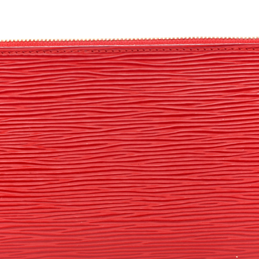 Louis Vuitton Epi Pochette Accessories 21 Castillan Red