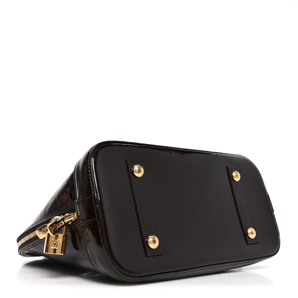 Louis Vuitton Vernis Alma PM Amarante